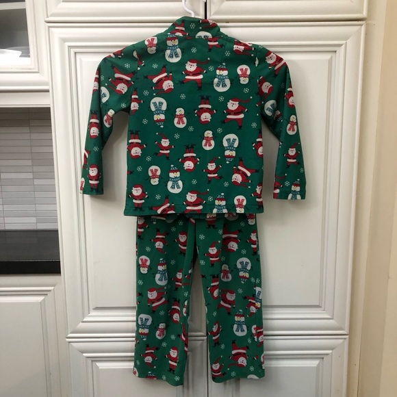 Carter’s 2 pc. fleece Christmas theme pajamas - Picture 4 of 10